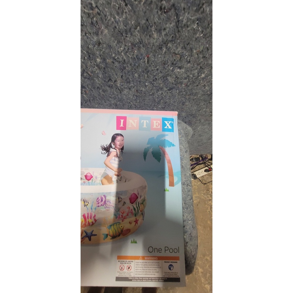 INTEX Fishy Fun Pool NWT - Picture 2 of 9